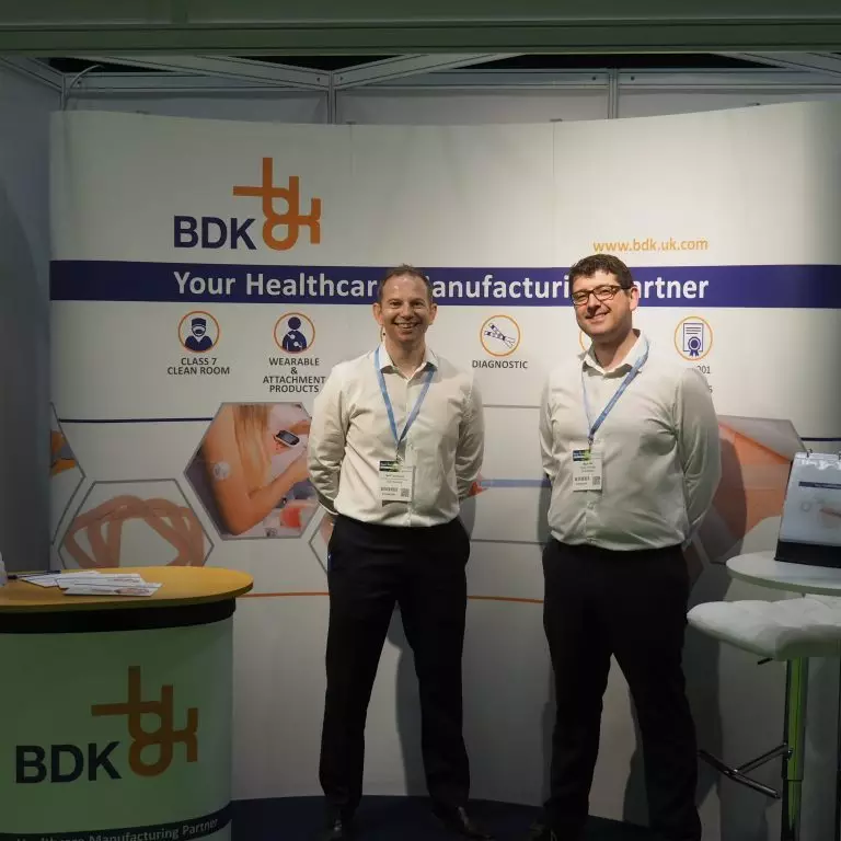 Neil and Mark at the Medtec Conference